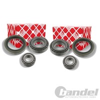 2X febi bilstein RADLAGER-SATZ Vorne Beidseitig Passend FÜR MERCEDES-BENZ 190
