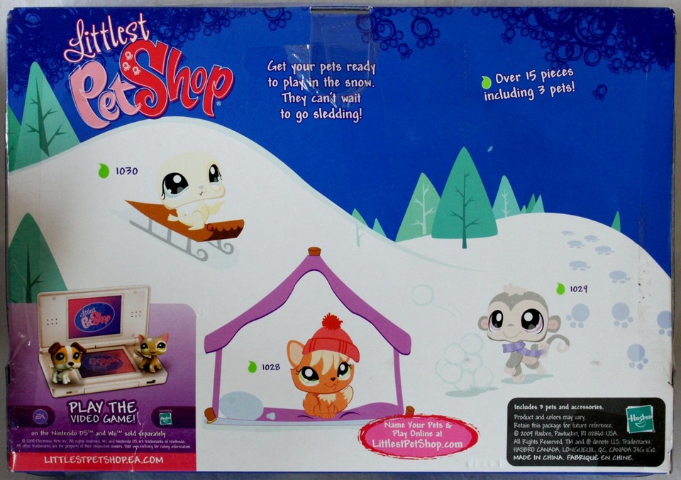 Littlest Pet Shop Hasbro N°1030 – Phoque Authentique – Original LPS – Occasion