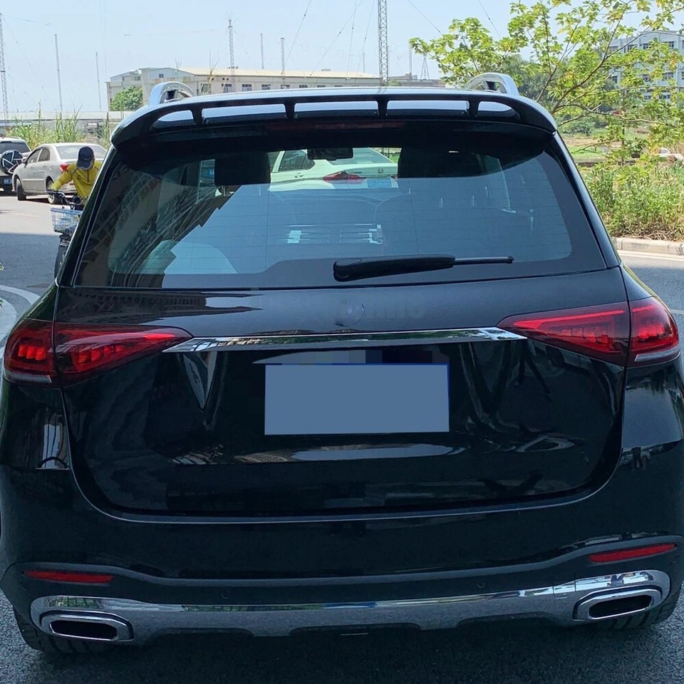 Glossy Black Rear Roof Spoiler Wing For Benz W167 GLE350 GLE450 GLE63 ...