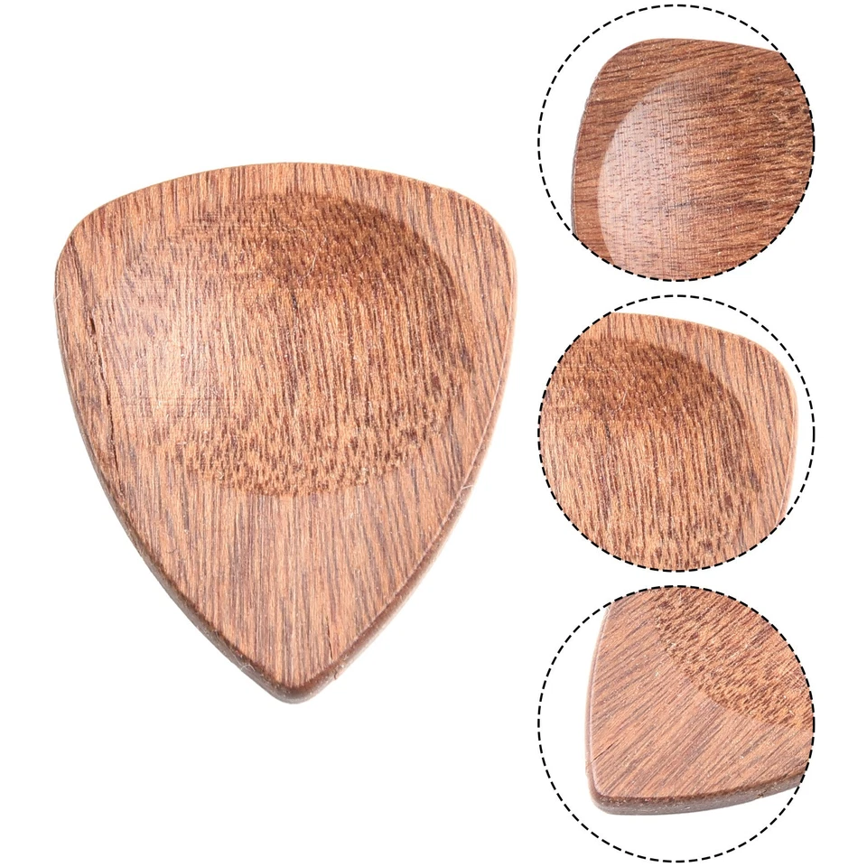 Guitare acoustique Duable Hot Sale Protable Pick Tons Bois Rouge - Photo 3/4
