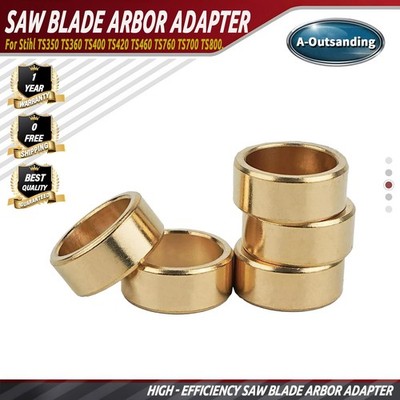 5 Pack -TS400 TS420 TS460 TS760 TS700 TS800 Saw Blade Arbor Adapter Reducer Ring