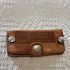 Vintage Ford Mercury Lincoln Truck Car Auto Leather Key Holder Keychain