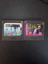Columns & Poker Face Paul's Gin (Sega Game Gear) 2 Game Bundle Cartridge Only 