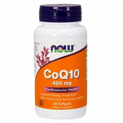 CoQ10 30 Softgels 400 Mg by Now Foods
