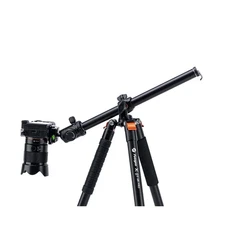 Fotopro 68 inch Camera 360 Horizontal Tripod Monopod with Center Column and B...