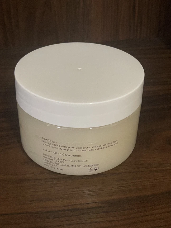 ✨ Josie Maran Argan Sugar Balm Body Scrub – Sweet Clementine – NEW & Sealed! ✨ - Image 2 of 3