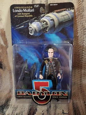 Babylon 5 Ambassador Londo Mollari w/Transport Of Centauri Republic  6'' Fig NEW
