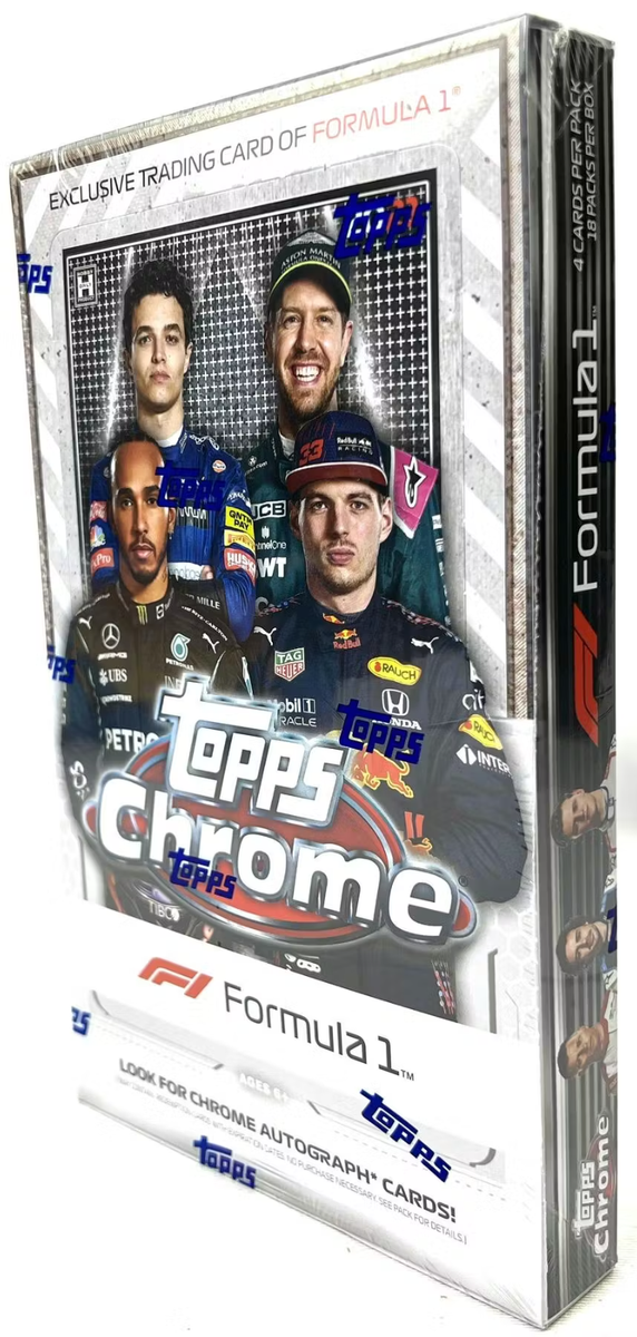 2021 Topps Chrome F1 Formula 1 Racing Hobby Box | eBay
