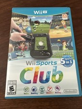 Wii Sports Club Complete in Box for the Nintendo Wii U, 2014 Tested CIB