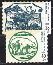 Groenland Correo 2018 Yvert 763/64 ** Mnh Billets De Banque Anciens