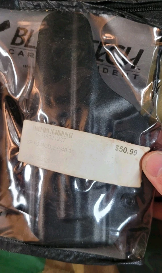 Funda Blade Tech Springfield Xd Mod 2 9/40 3 pulgadas diestro IWB Kydex negra Foto 2 de 4