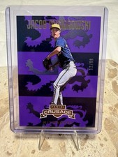 2025 Panini Crusade - Jacob Misiorowski,  #16 Purple  12/99 (RC) Brewers Mint