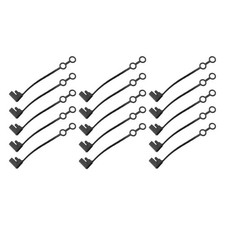 15 Pcs Plastic Dust Cover Waterproof Caps Rainproof Connector Plug