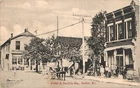 DOWNTOWN MAIN STREET butler ky original antique postcard kentucky history