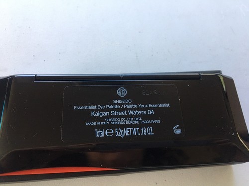 SHISEIDO ESSENTIALIST EYE PALETTE #04 KAIGAN STREET WATERS .18 OZ BOXED - Picture 3 of 3