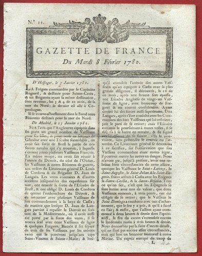 Gazette Renaudot N°19 De 1742 - Guerre De Succession D'Autriche, Document Historique