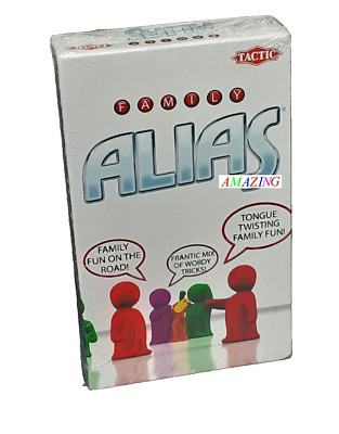 Family Alias Die Zunge verdreht Familie Spaß Wortspiel von TACTIC - Reiseausgabe