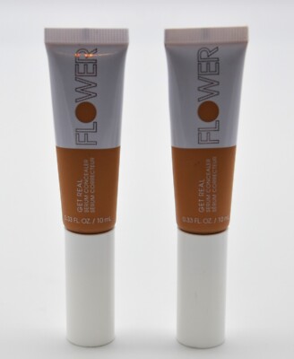 Flower Get Real Serum Concealer Medium Deep Sealed Lot Of Two