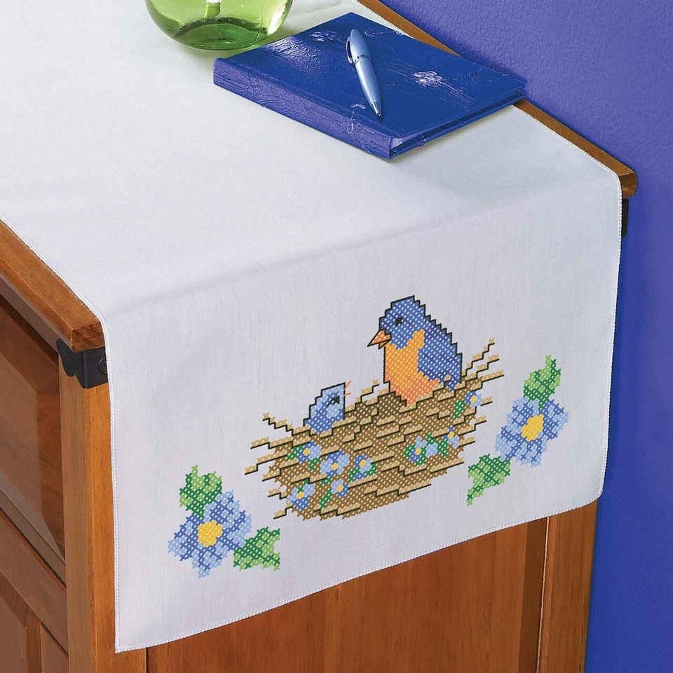 Table Runner to Cross Stitch kit – Animals - Image 2 of 4