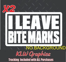 Bite Marks Balls Decal Sticker Wife Boost JDM Turbo Diesel Truck 7.3 6.7 6.6 Car