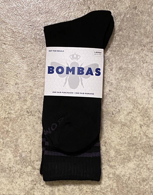 Bombas Men's Large Calf Socks, Black 4 Pair for sale online eBay