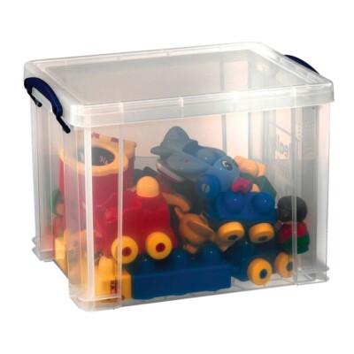 Really Useful Aufbewahrungsbox 19l 395 x 255 x 290mm transparent