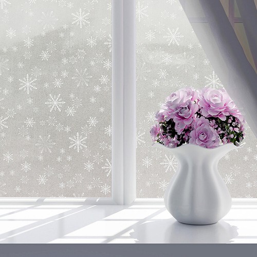 Privacy Window Film Static Cling Removable Frosted Decor Window Glass Film - Picture 58 of 75