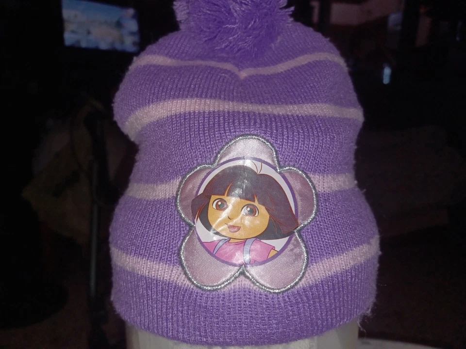 Nickelodeon Toddler Beanie & Glove Set Purple - Image 2 of 4