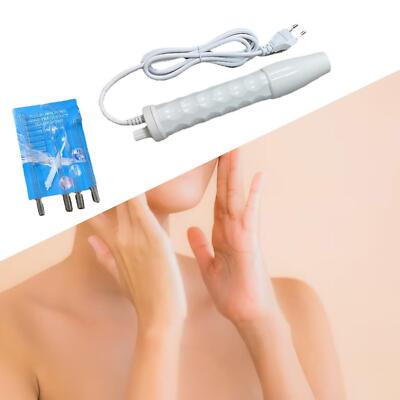 Baguette Haute Fréquence Visage/yeux/corps - Raffermissement Peau - Blanc - 25cm - Neuf