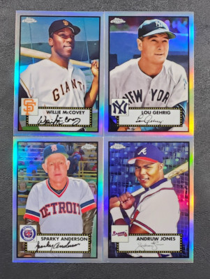 2021 Topps Chrome Platinum Anniversary REFRACTORS 351-700 You Pick - READ