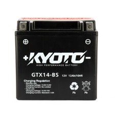 Batteria moto Kyoto YTX14-BS per Honda QUAD FL PILOT 400 1989/1990