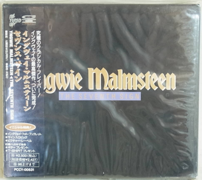 YNGWIE MALMSTEEN The Seventh Sign PROMO JAPAN CD PCCY-00531 NEW