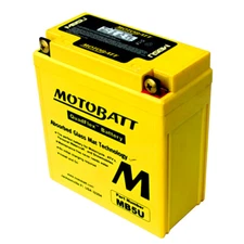 Motobatt MB5U QUADFLEX AGM Factory Activated Replaces Yuasa YB5lB 12N53B 12N54B