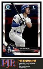 2018 Bowman Chrome #BCP23 Jeren Kendall Los Angeles Dodgers  BUY 4 - 35% OFF