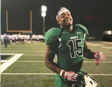 Xavier McKinney Alabama New York Giants Signed 8x10 High School Photo COA N3