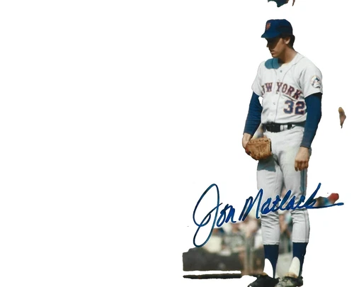 Jon Matlack MLB Original Autographed Photos