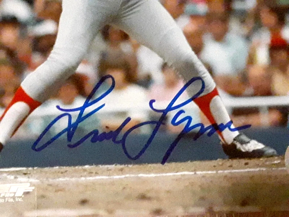 FRED LYNN BOSTON RED SOX TIGERS ORIOLES SLUGGER SIGNED AUTOGRAPHED 8X10 PHOTO - Изображение 2 из 2