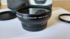 Merkury 52MM 0.45X Wide Angle Lens + Adapter Ring HD Optics Made Japan MINT — photo 5