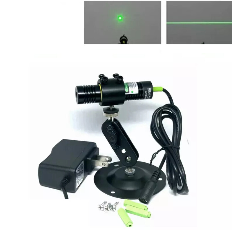 Lot De 3 Modules Laser Vert 30mW – 532nm, 12x35mm, 5V, Point Fixe, Usage Industriel