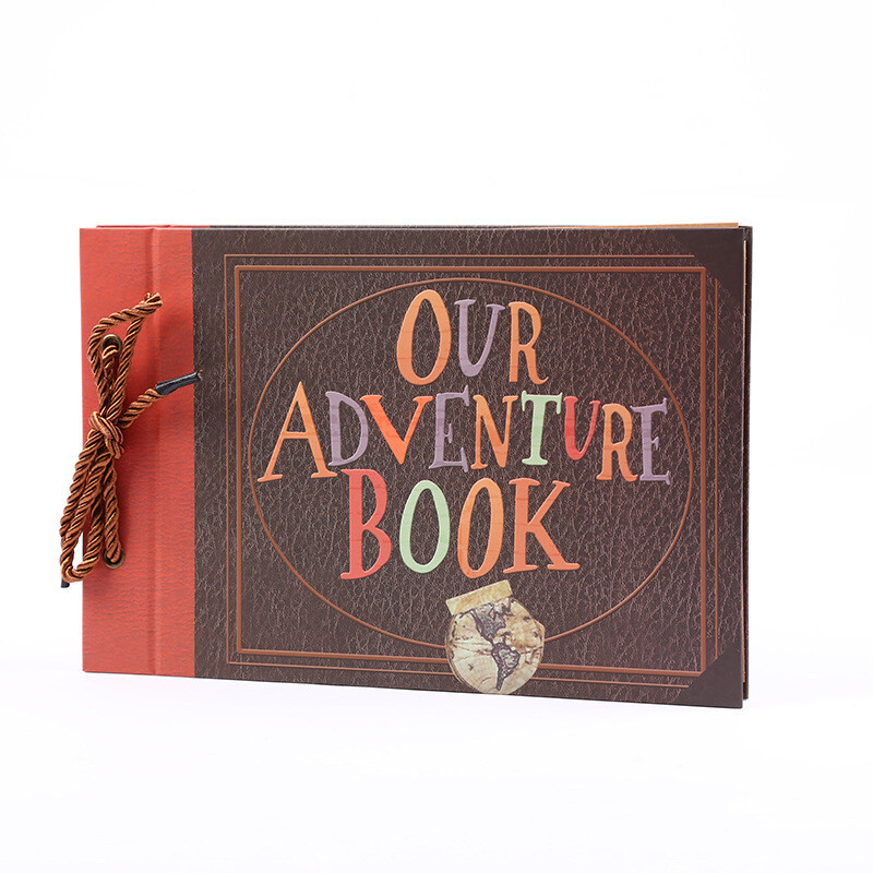Our Adventure Book Pixar Up DIY Scrapbook Travel Memories Photo