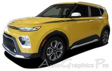 For 2020-2025 Kia Soul Decals Oversoul Side Body Vinyl Graphics Accent Stripes For 2020-2025 Kia Soul Decals Oversoul Side Body Vinyl Graphics Accent Stripes