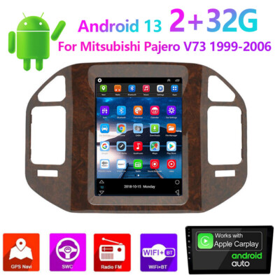 2+32GB Für Mitsubishi Pajero 1999-2006 Autoradio GPS Navi WiFi Kopfeinheit 9.7in
