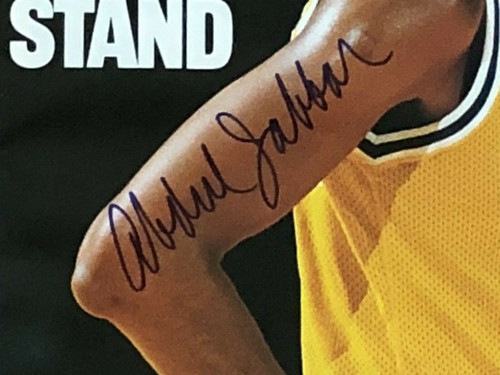 KAREEM ABDUL JABBAR SIGNED 1989 SPORTS ILLUSTRATED LA LAKERS FINAL STAND JSA COA - Picture 3 of 7