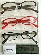 Reading glasses 3 Pack Premium Fashion Collection Design Volume discounts