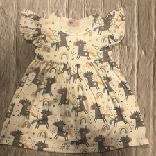 New Summer Boutique Dress 12-18 Months  Pete  Lucy  Size 12-18M Unicorns