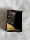 Vintage 1940s Renwal Dollhouse Radio Brown Plastic No. L79 2.25"H — photo 3