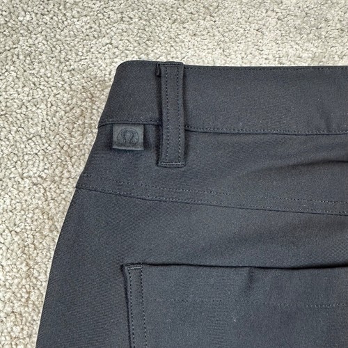 Lululemon Pants Mens 33 Black ABC Comfort Classic Fit Warpstreme Athletic - Picture 11 of 16