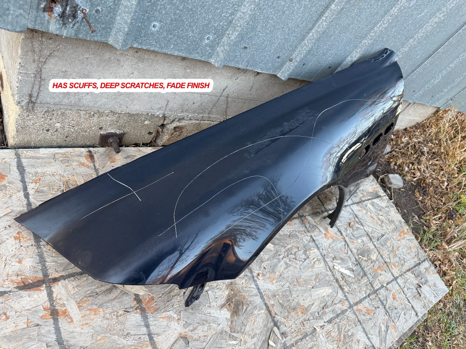 P410106 2003-2012 Maserati Quattroporte M139 Fender Shell Driver Side SEE PICS