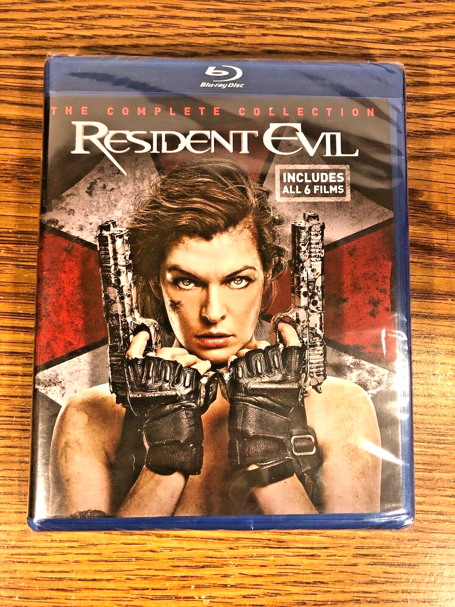 Resident Evil The Complete Collection Blu-Ray Film
