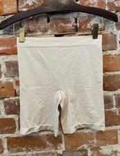 Breezies Light Nude Seamless Long Leg Panties Boyshorts New